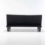 ALLAN LEATHER TOUCH SLEEPER COUCH