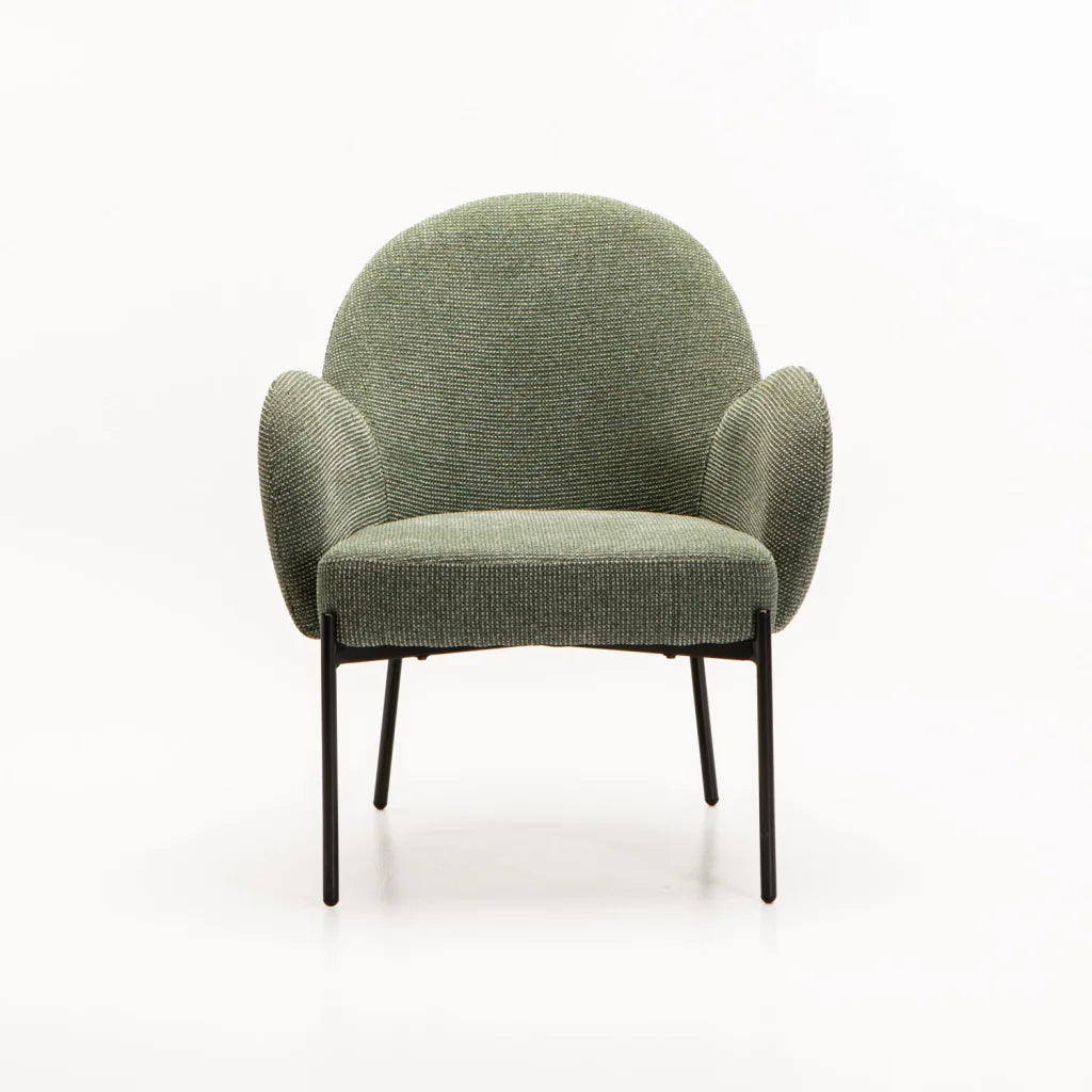 AMELIA TEXTURED FABRIC CHAIR
