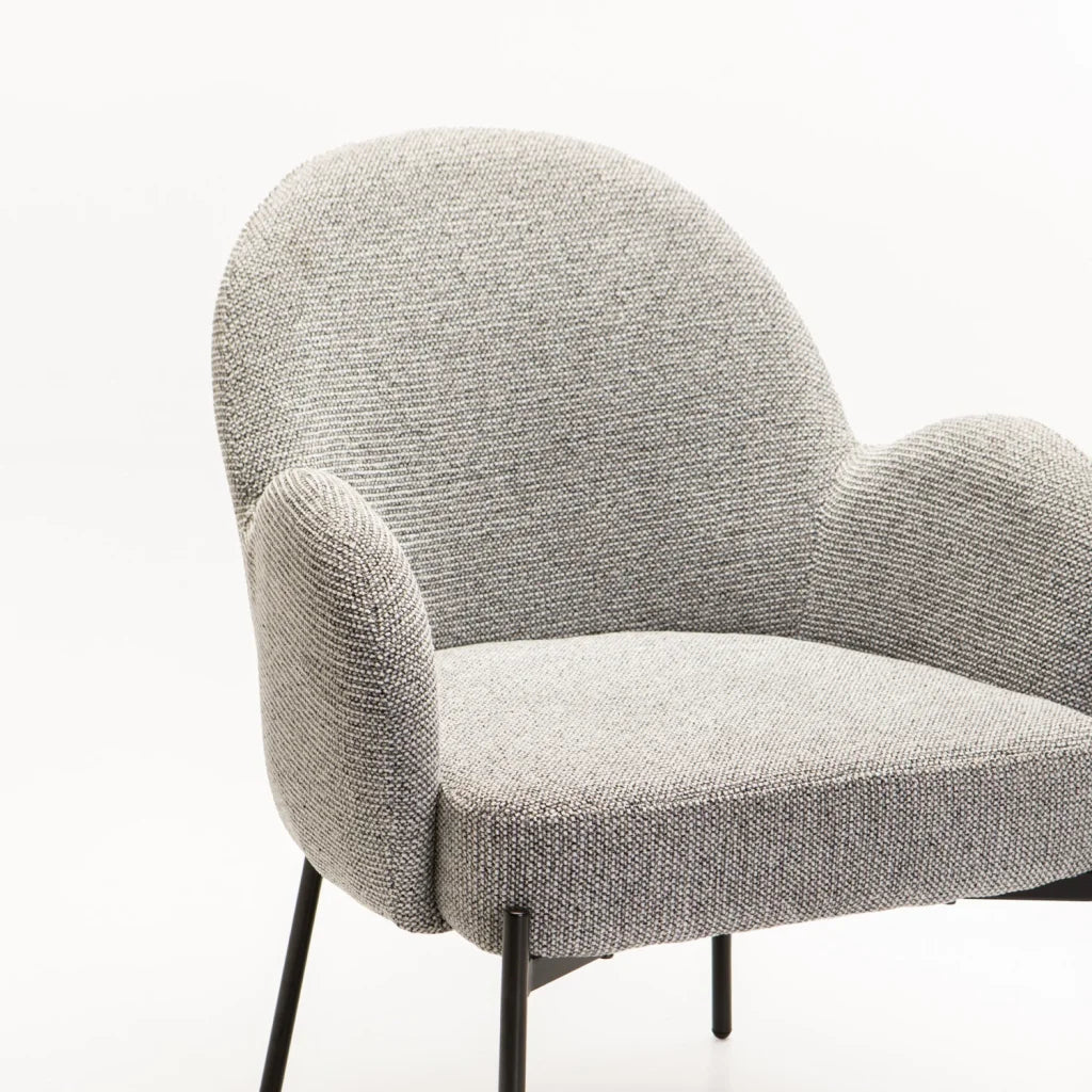 AMELIA TEXTURED FABRIC CHAIR