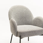 AMELIA TEXTURED FABRIC CHAIR