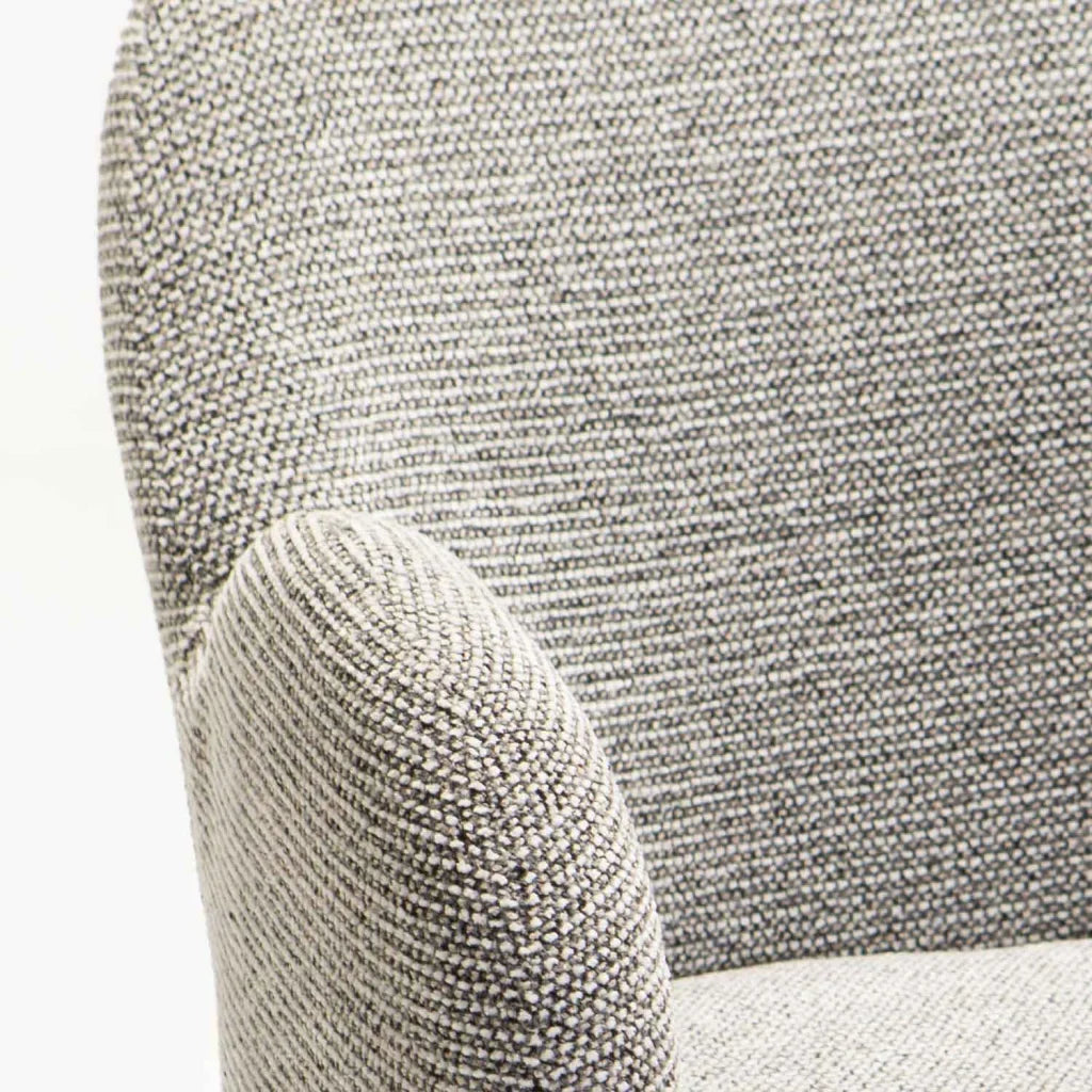 AMELIA TEXTURED FABRIC CHAIR