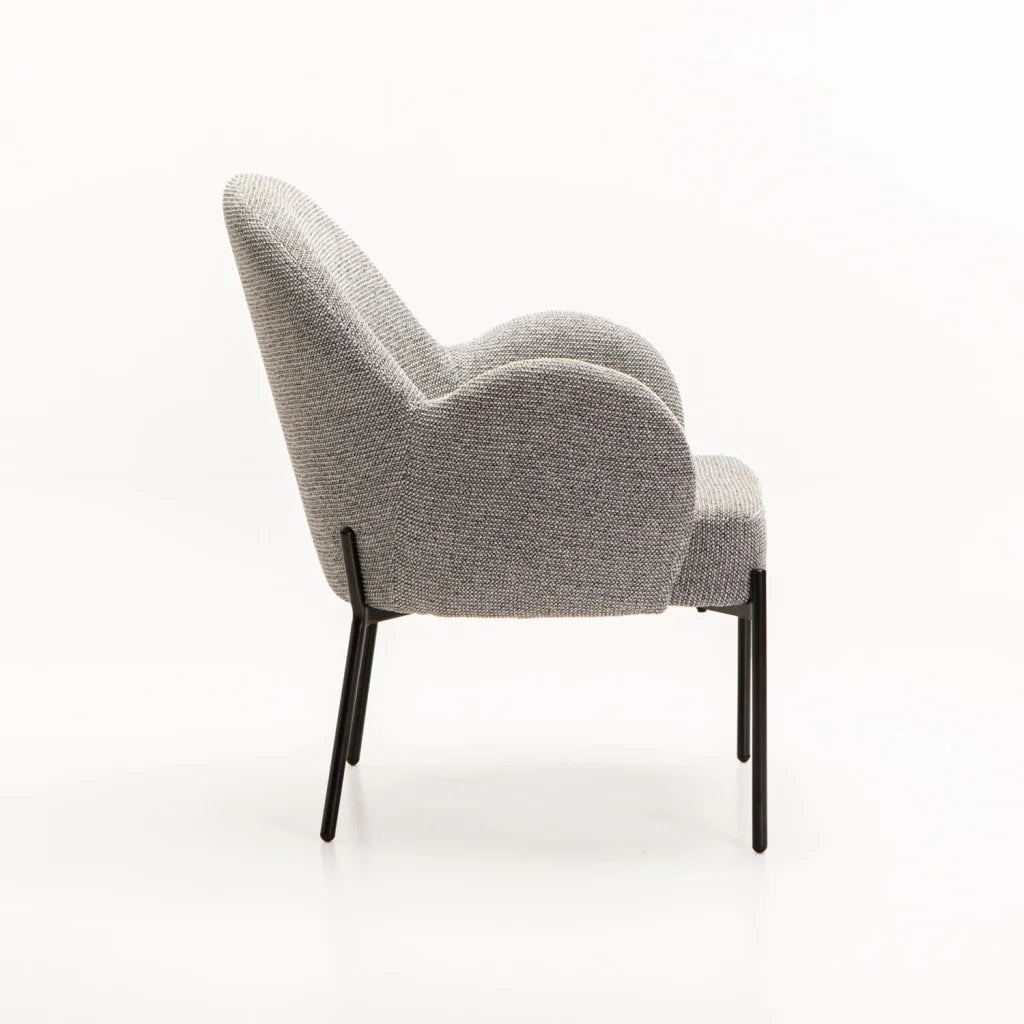 AMELIA TEXTURED FABRIC CHAIR