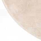 ARIEL ROUND FAUX FUR RUG