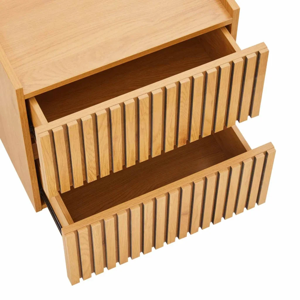 ASH 2 DRAWER PEDESTAL