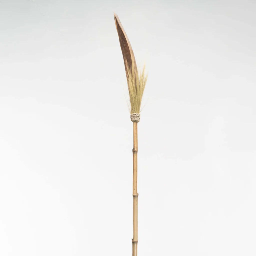 BAMBOO DECOR WITH GRASS