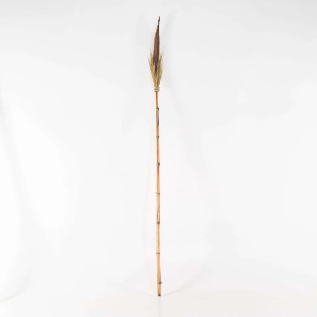 BAMBOO DECOR WITH GRASS
