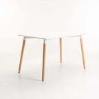 BETTY WOODEN LEG DINING TABLE