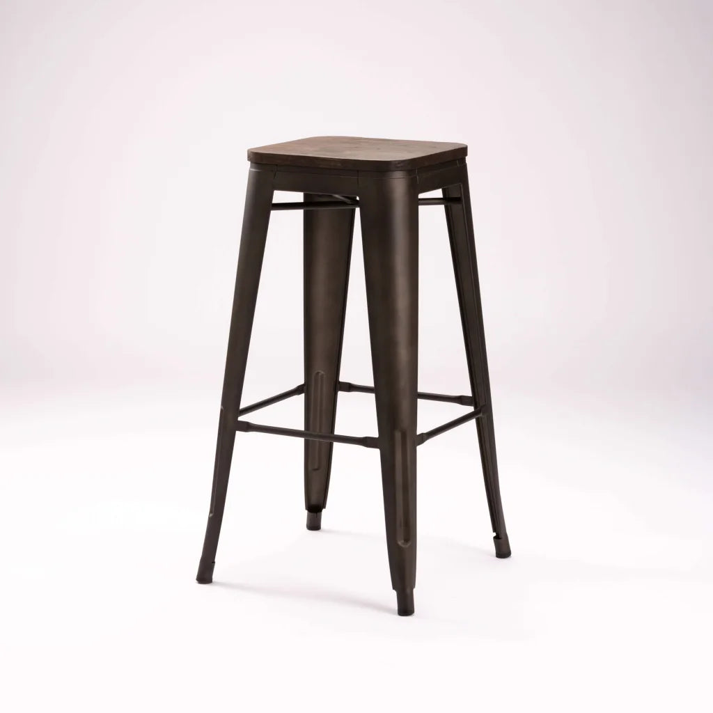BRONX BARSTOOL WITH WOOD