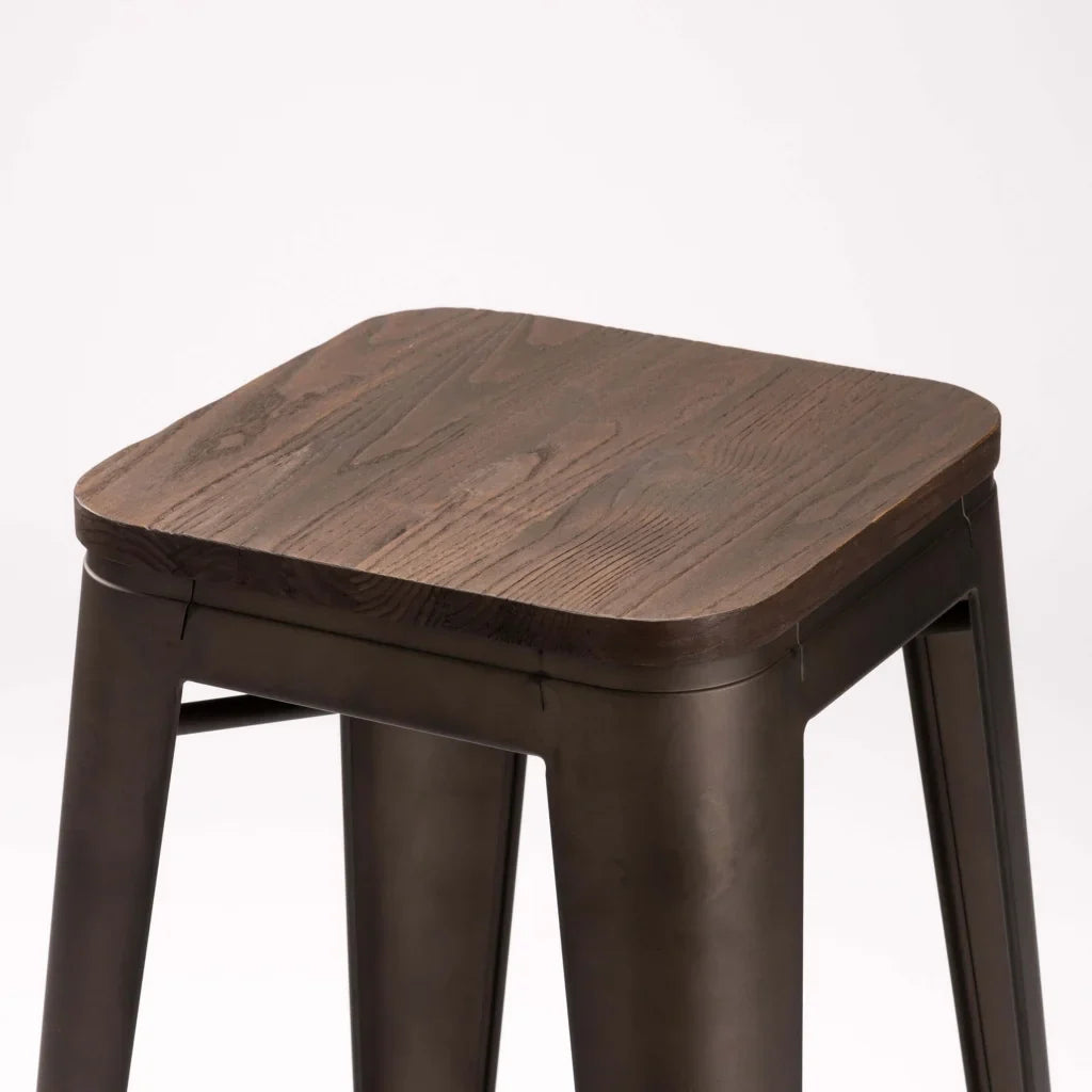 BRONX BARSTOOL WITH WOOD