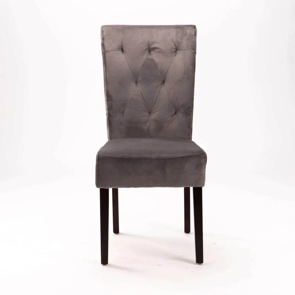 CHESTERFIELD VELVET DINING CHAIR