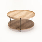 DAISY 80cm ROUND COFFEE TABLE
