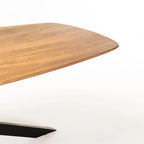 DAL DANISH OVAL SOLID WOOD DINING TABLE