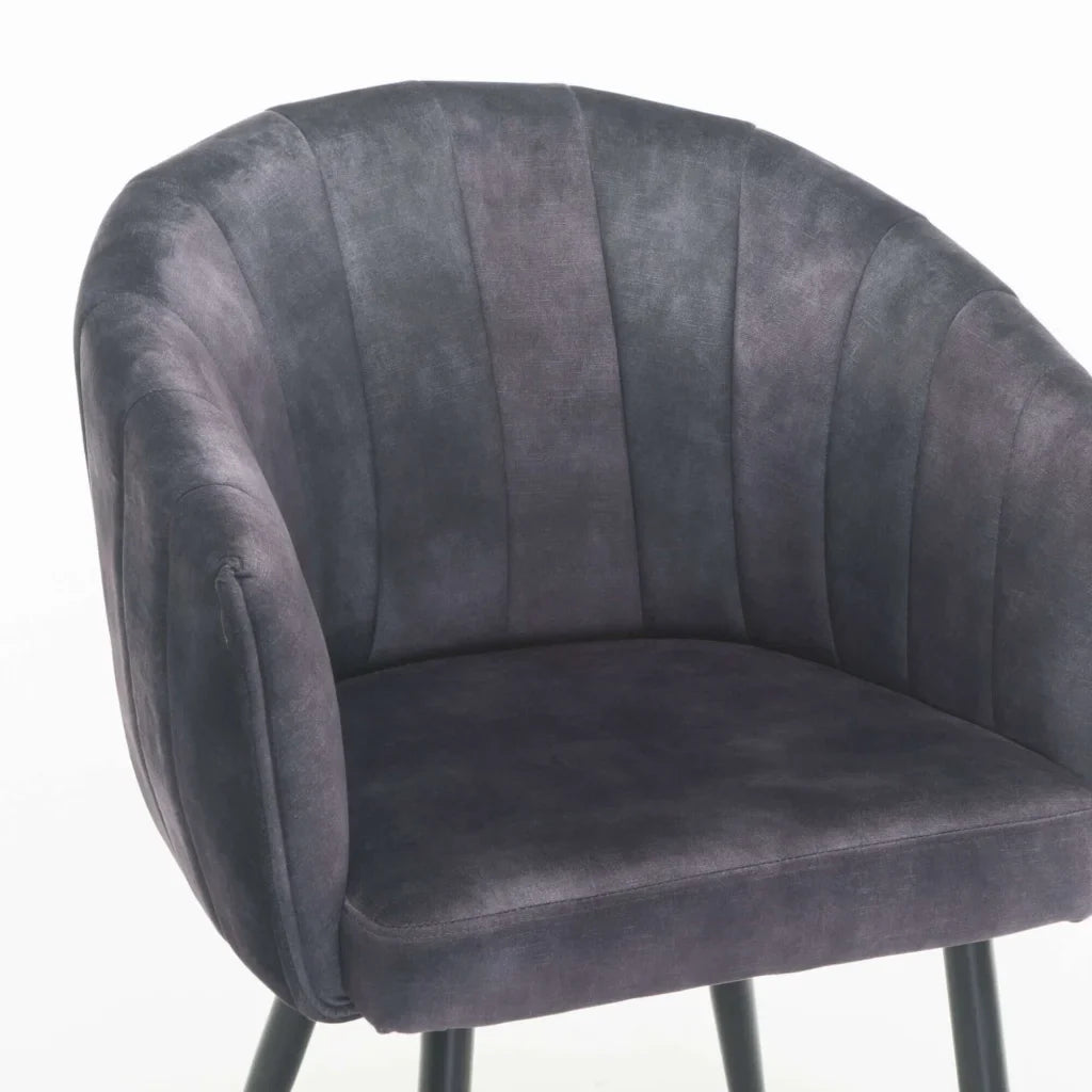DANTE DELUXE VELVET DINING CHAIR