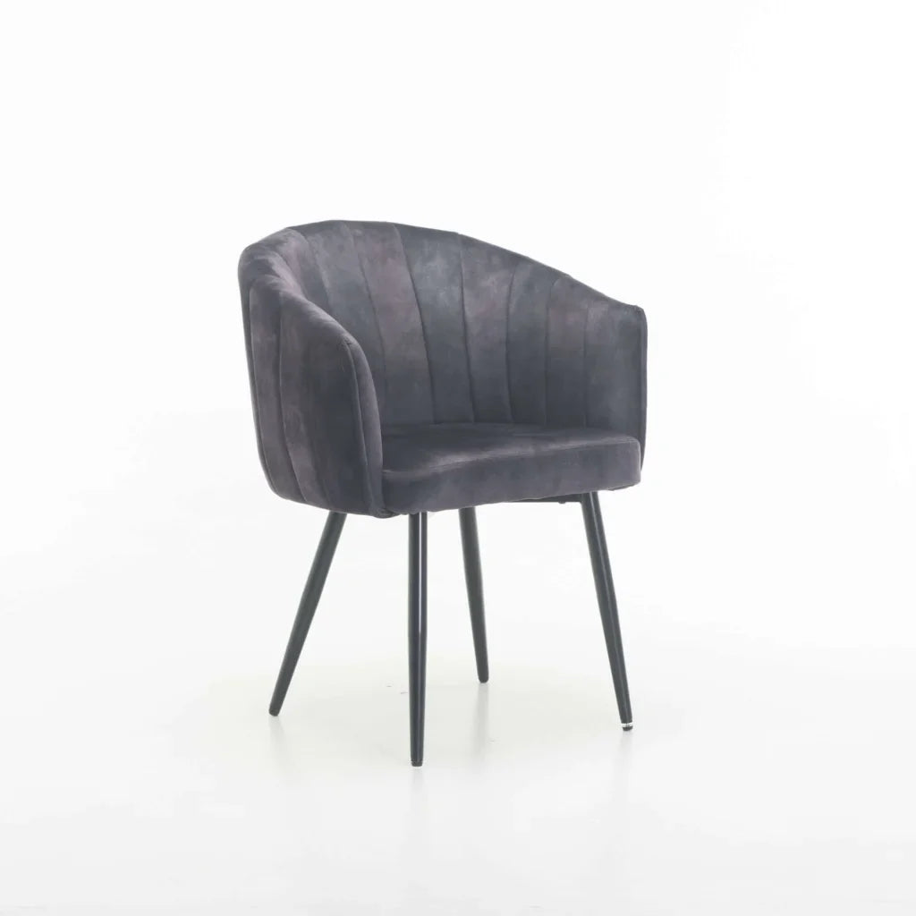 DANTE DELUXE VELVET DINING CHAIR