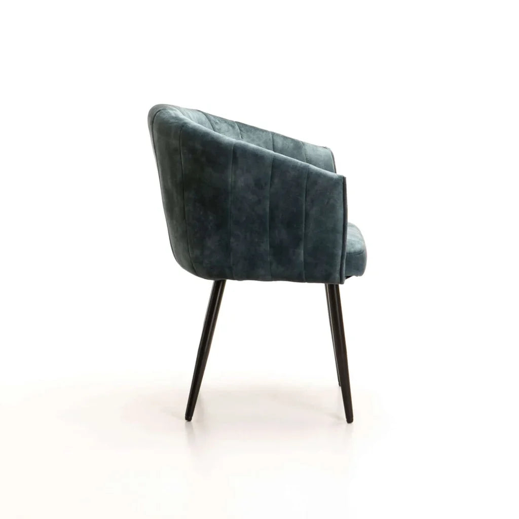DANTE DELUXE VELVET DINING CHAIR