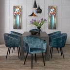 DANTE DELUXE VELVET DINING CHAIR