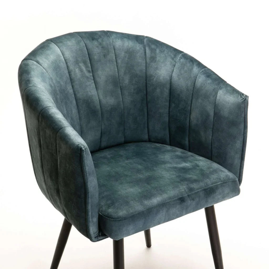 DANTE DELUXE VELVET DINING CHAIR