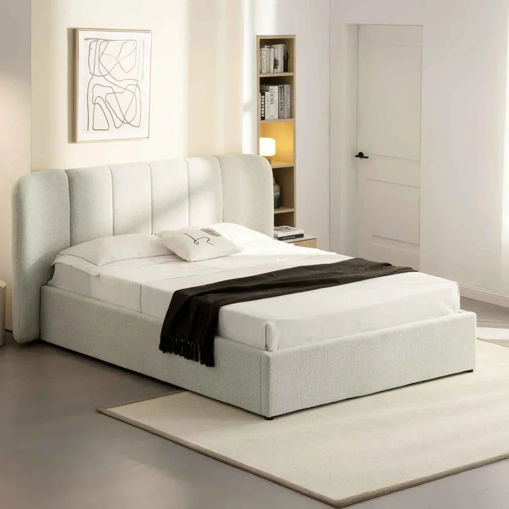 EDEN TEXTURED FABRIC BED