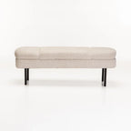 EDEN TEXTURED FABRIC OTTOMAN