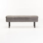 EDEN TEXTURED FABRIC OTTOMAN