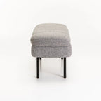 EDEN TEXTURED FABRIC OTTOMAN