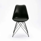 ELIA BLACK LEG DINING CHAIR