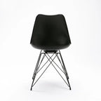 ELIA BLACK LEG DINING CHAIR