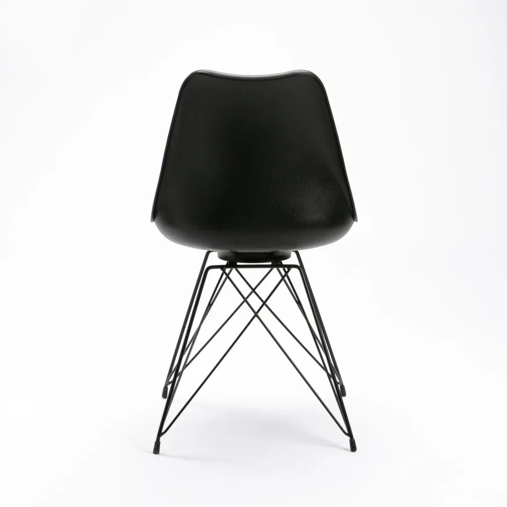ELIA BLACK LEG DINING CHAIR