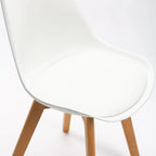 ELIA WOODEN LEG DINING CHAIR