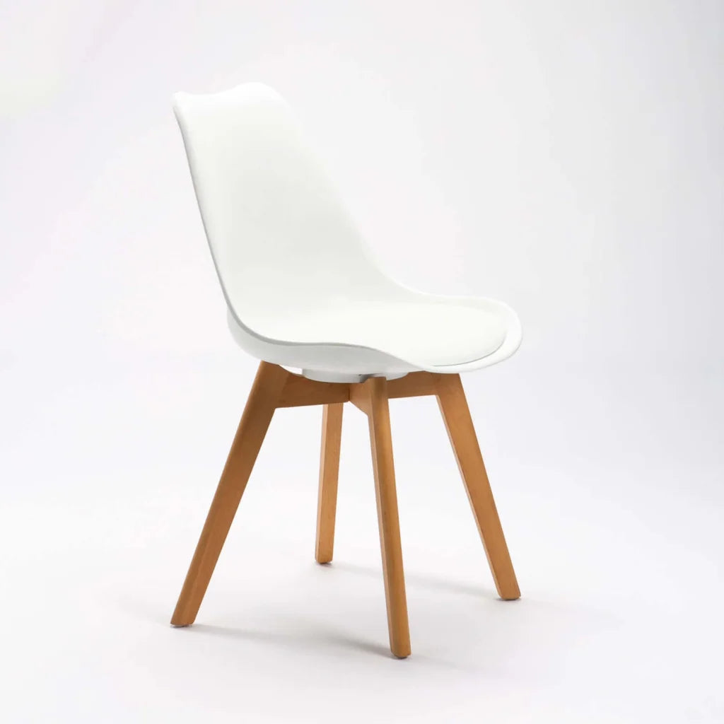 ELIA WOODEN LEG DINING CHAIR