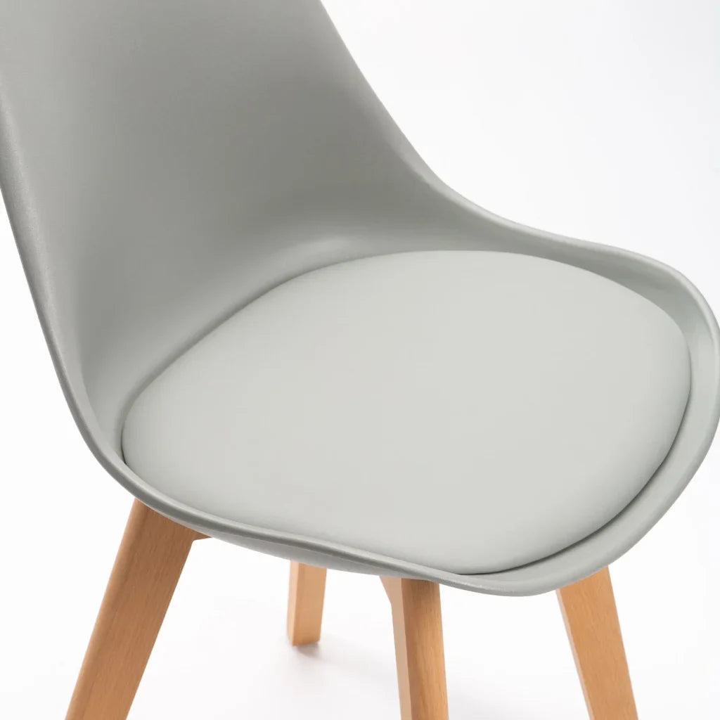 ELIA WOODEN LEG DINING CHAIR
