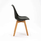 ELIA WOODEN LEG DINING CHAIR