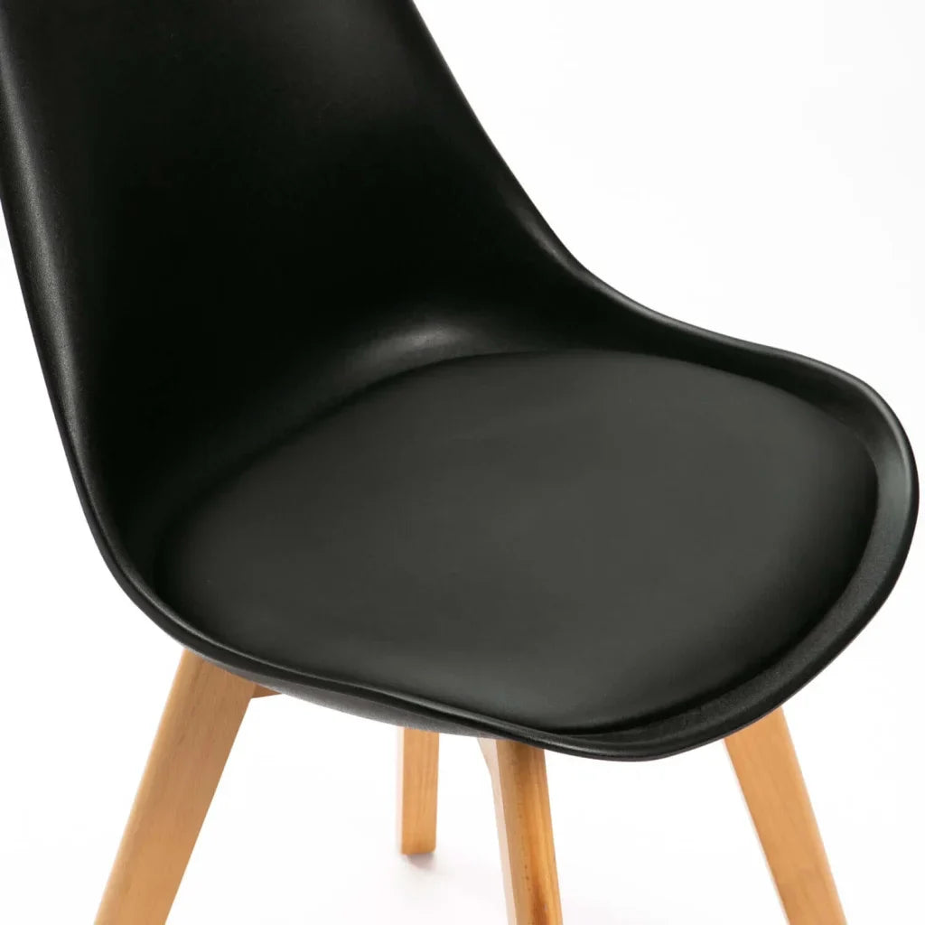ELIA WOODEN LEG DINING CHAIR