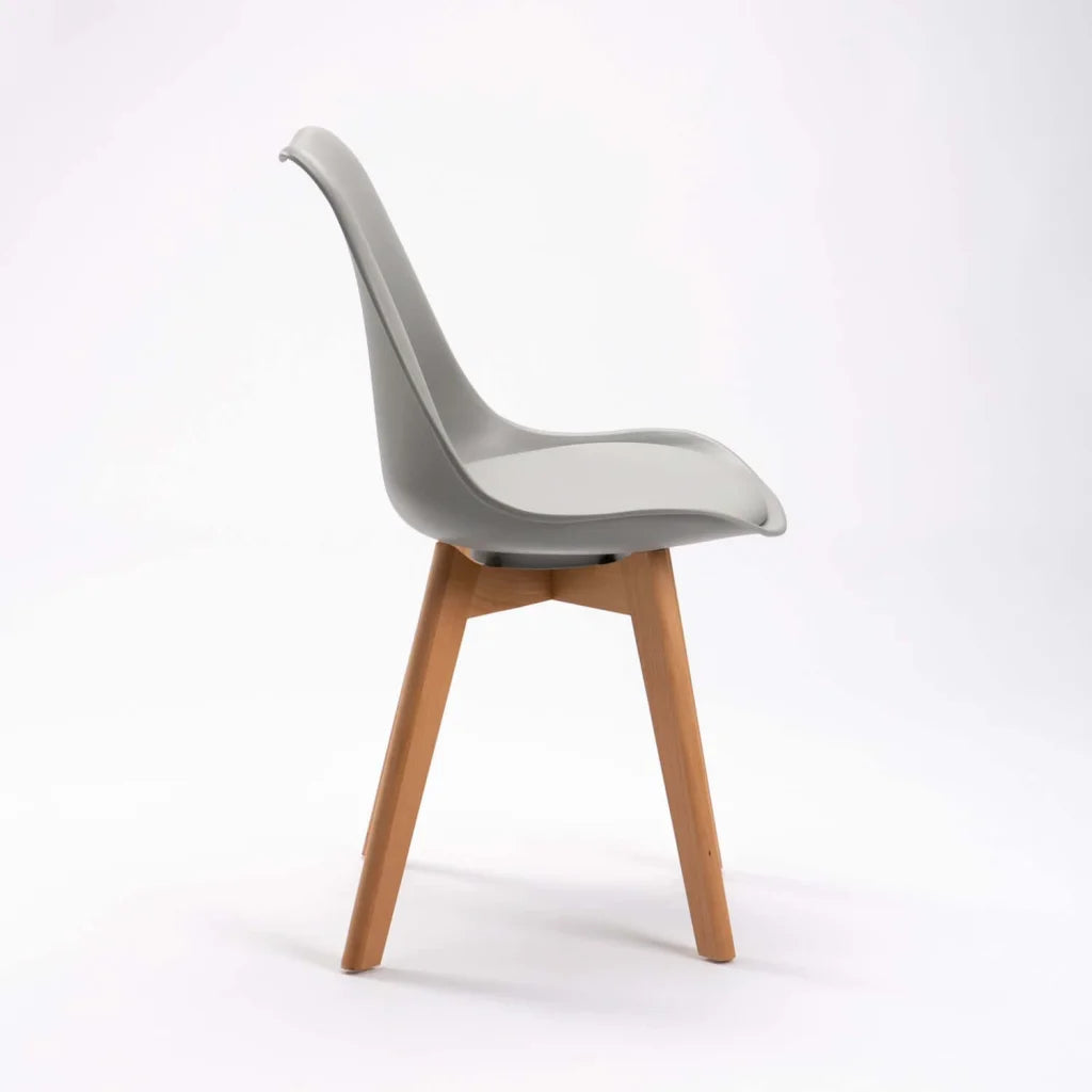 ELIA WOODEN LEG DINING CHAIR