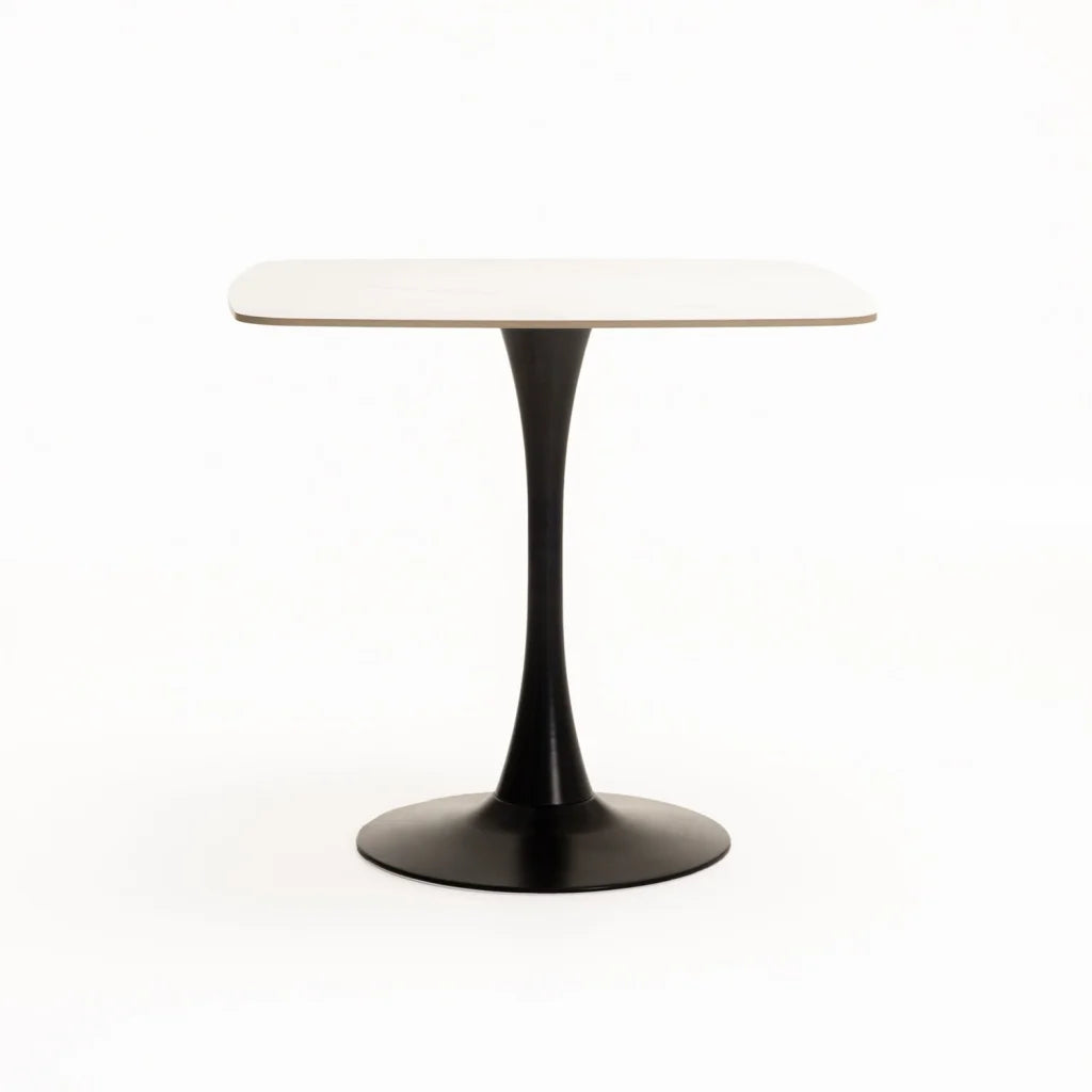 ELIO 80x80cm STONE TOP DINING TABLE