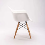 EMMY WOODEN LEG ARMCHAIR