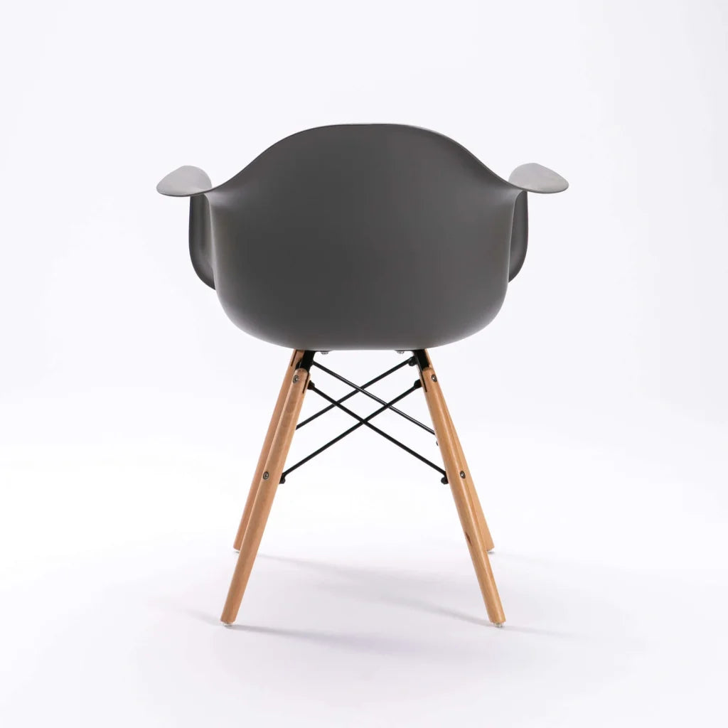 EMMY WOODEN LEG ARMCHAIR