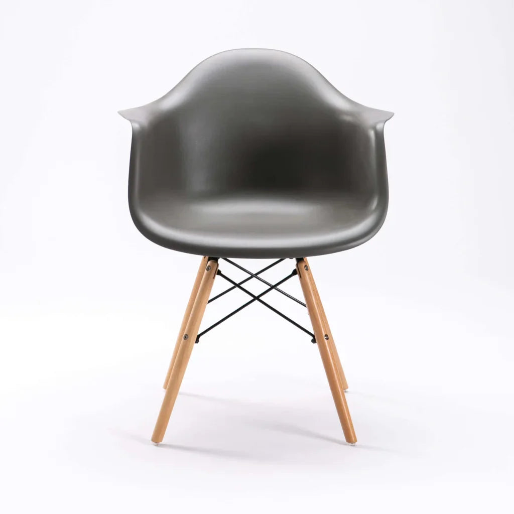 EMMY WOODEN LEG ARMCHAIR