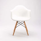 EMMY WOODEN LEG ARMCHAIR