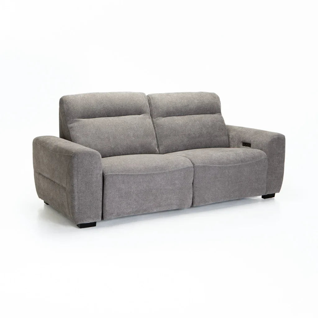 ENZO FABRIC ELECTRIC POWER 3 SEATER RECLINER