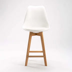 EVA WOODEN LEG KITCHEN STOOL