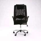 EXEC HIBACK OFFICE CHAIR W-156 CHROME BASE