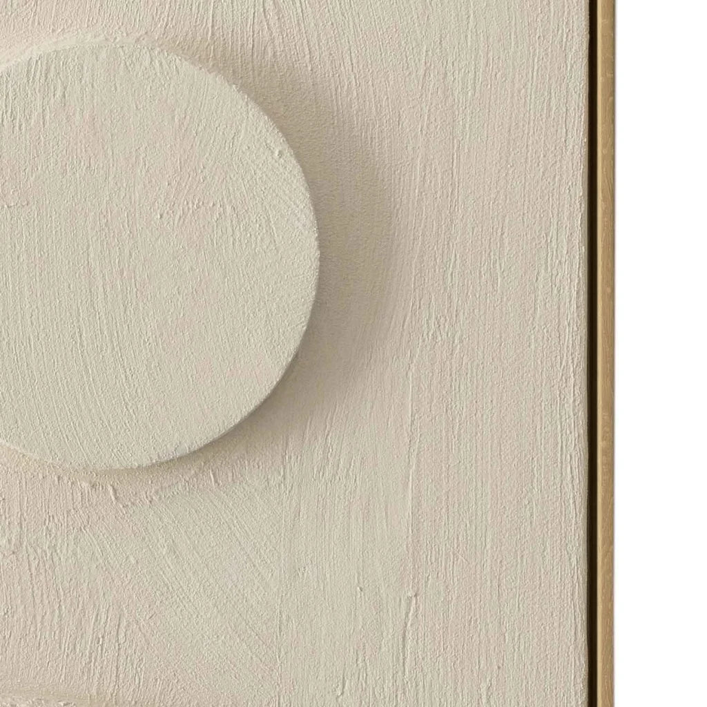 FRAMED ART 10 ECLIPSE 120x80cm WOOD GRAIN FRAME