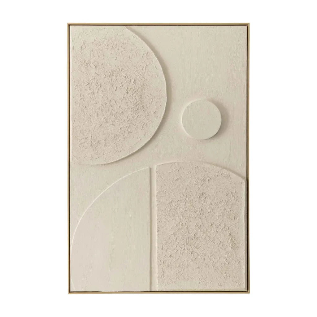 FRAMED ART 10 ECLIPSE 120x80cm WOOD GRAIN FRAME
