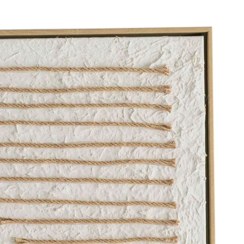 FRAMED ART 12 LINEO 120x80cm WOOD GRAIN FRAME