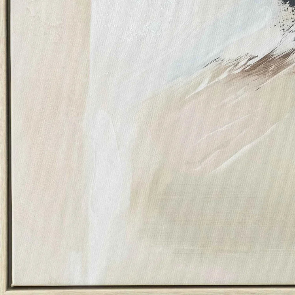 FRAMED ART 21 - WHISPER 80x120cm WOOD GRAIN FRAME