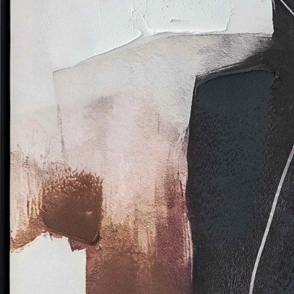 FRAMED ART 23 - TERRAIN 90x120cm BLACK FRAME