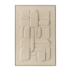 FRAMED ART 8 MODULA 120x80cm WOOD GRAIN FRAME