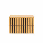 HUDSON 2 DRAWER FLOATING PEDESTAL