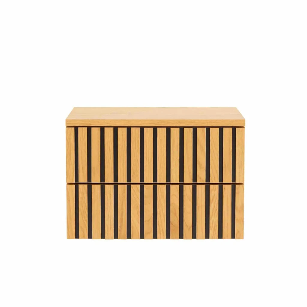 HUDSON 2 DRAWER FLOATING PEDESTAL